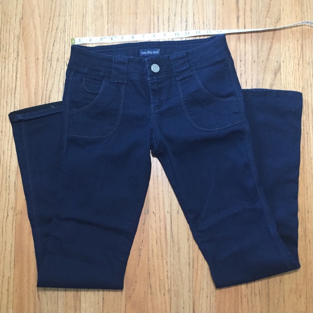 See thru soul denim Jeans
